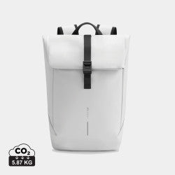 Waterproof Urban Laptop Backpack 16" – White/Grey