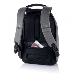 Bobby Hero Small Anti-Theft Backpack 13.3" – Grey