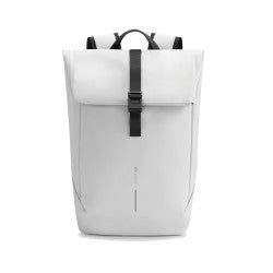 Waterproof Urban Laptop Backpack 16" – White/Grey