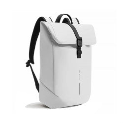 Waterproof Urban Laptop Backpack 16" – White/Grey