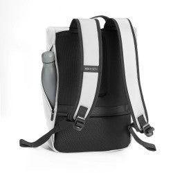 Waterproof Urban Laptop Backpack 16" – White/Grey